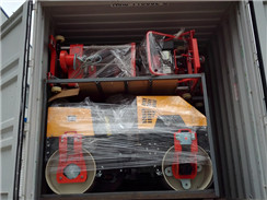 20臺(tái)壓路機(jī)、鉆孔取芯機(jī)以及路面切割機(jī)出口新加坡